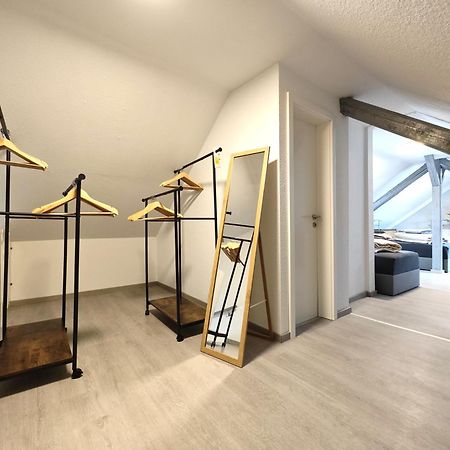 Ferien-Monteurwohnung Nom App1 Sky Terrasse High End ノルトハイム エクステリア 写真