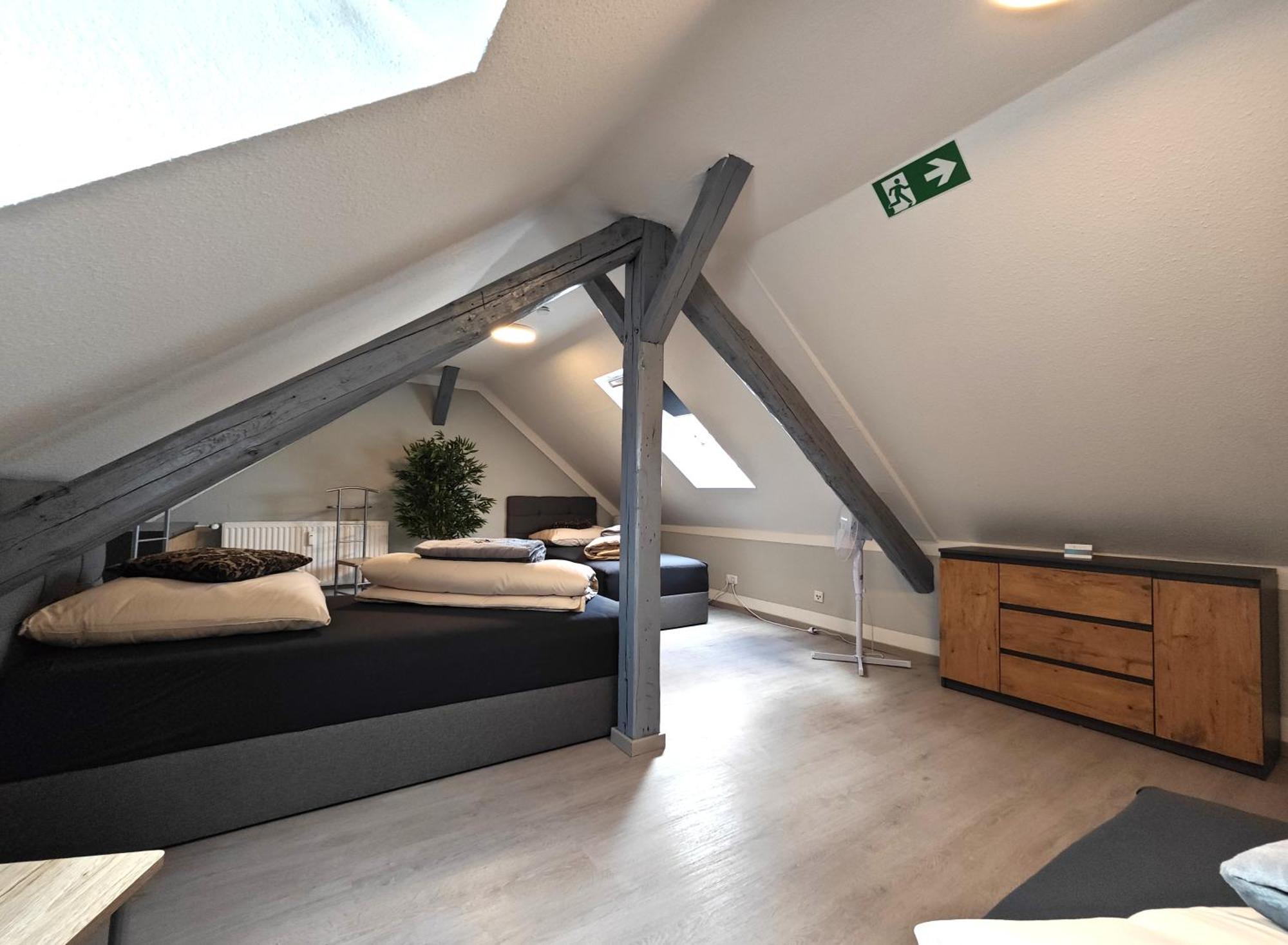 Ferien-Monteurwohnung Nom App1 Sky Terrasse High End ノルトハイム エクステリア 写真