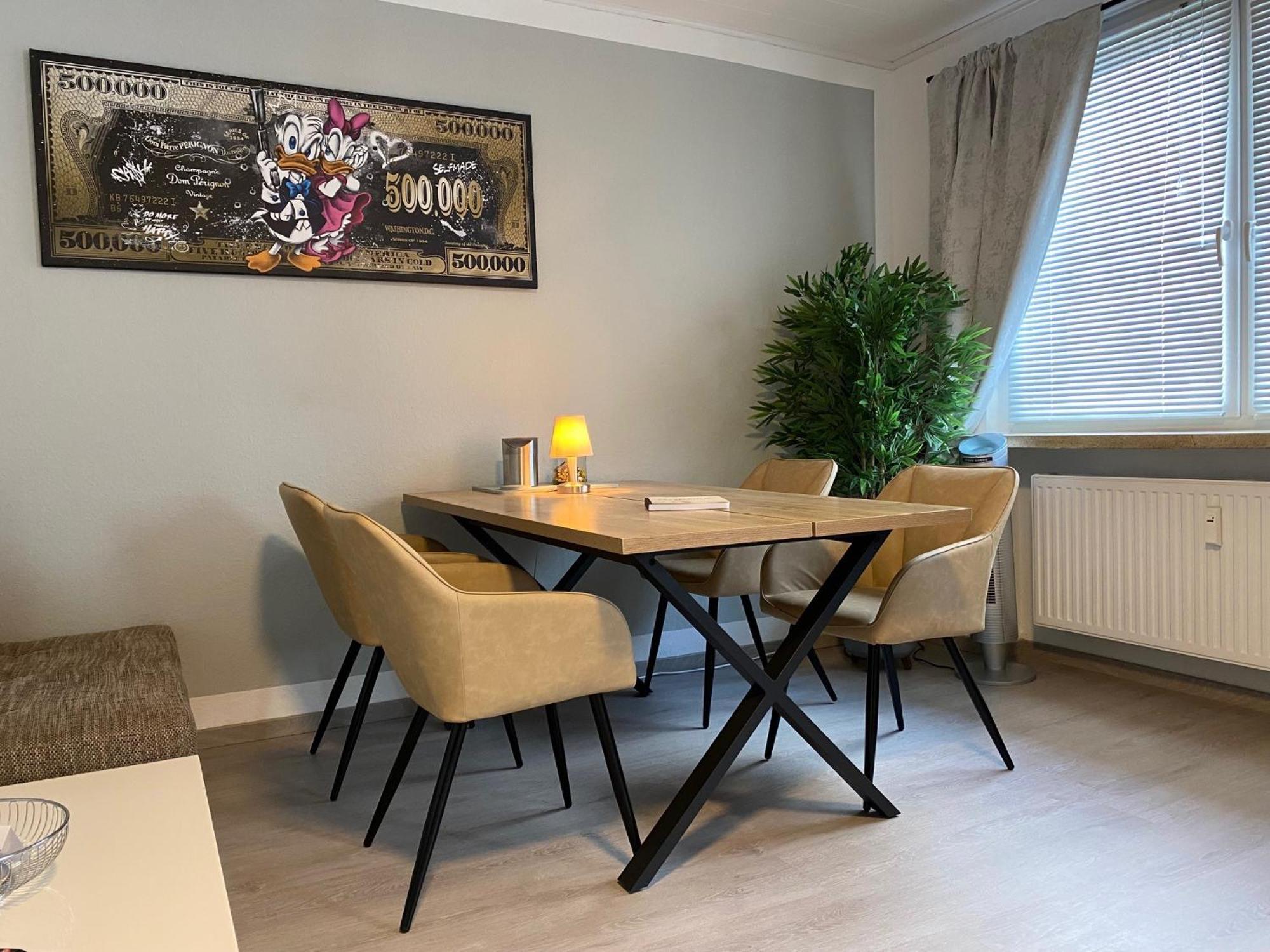 Ferien-Monteurwohnung Nom App1 Sky Terrasse High End ノルトハイム エクステリア 写真