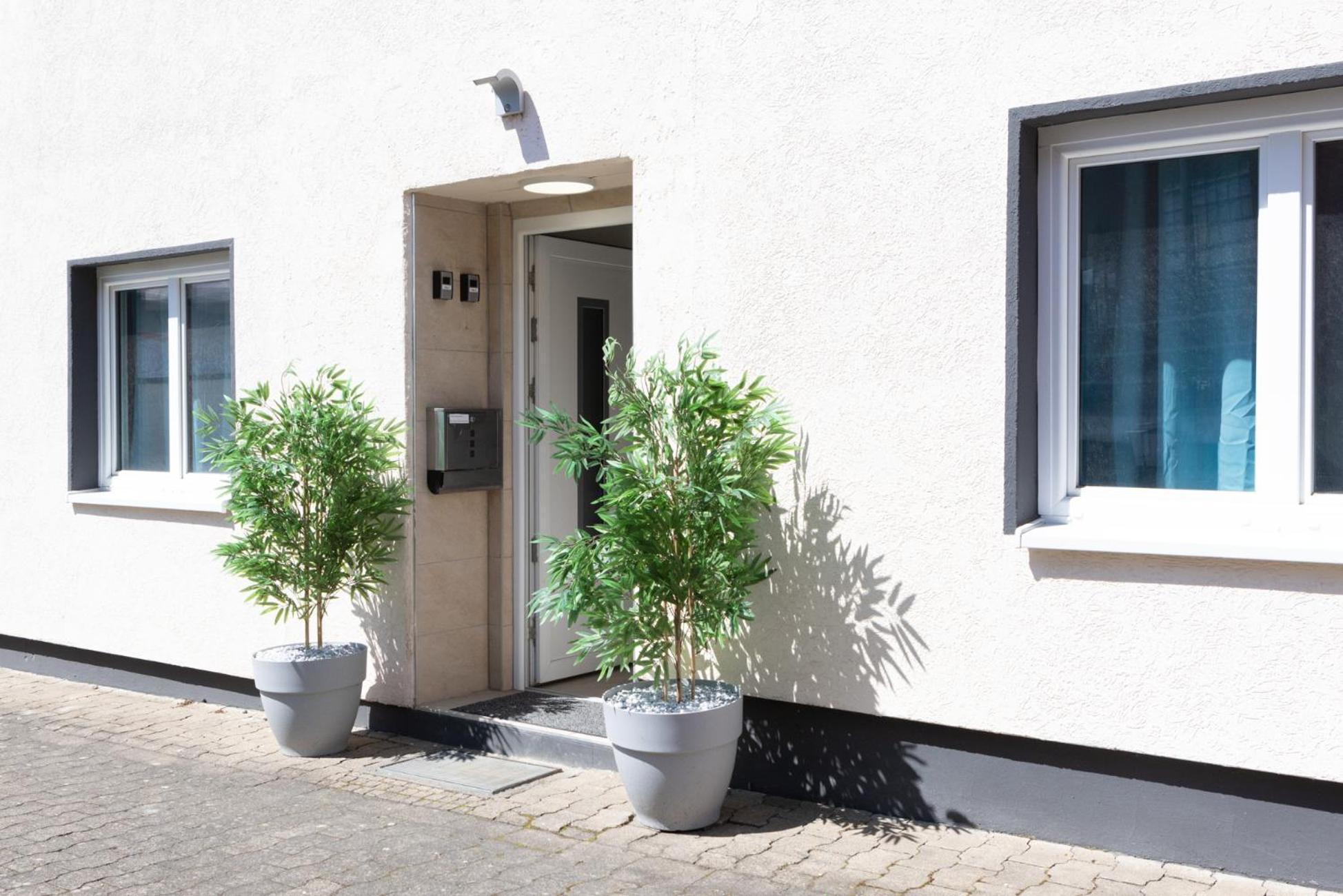 Ferien-Monteurwohnung Nom App1 Sky Terrasse High End ノルトハイム エクステリア 写真